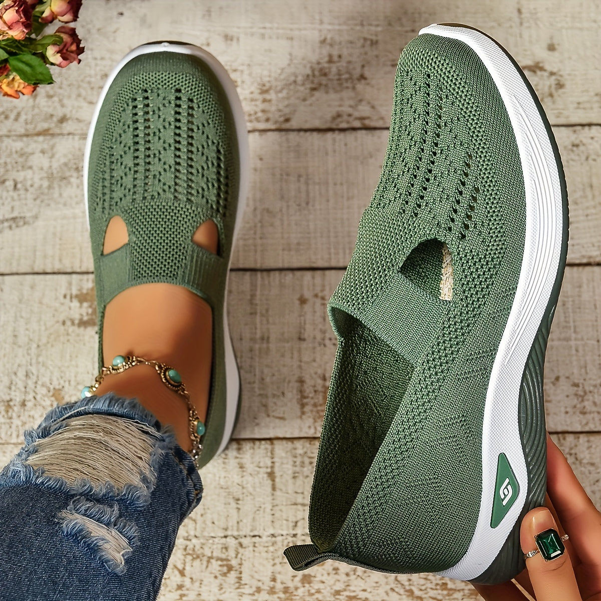 Carry ortopædiske slip-on sko
