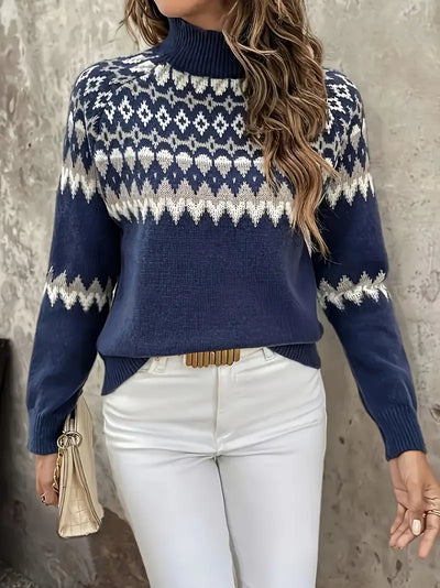 Håndstrikket sweater