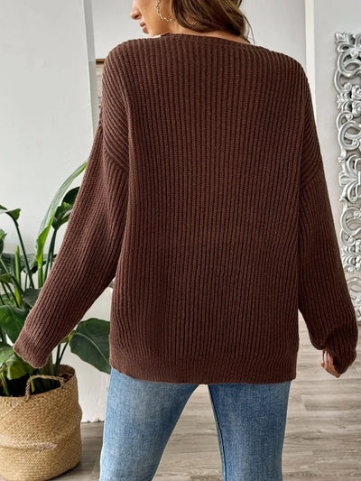 Pull med bar skuldre til kvinder