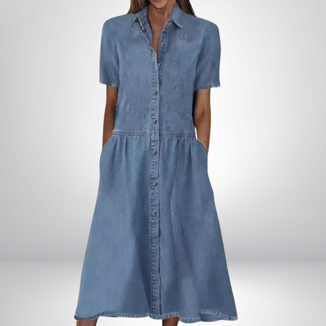 Sofia® | Elegant jeanskjole