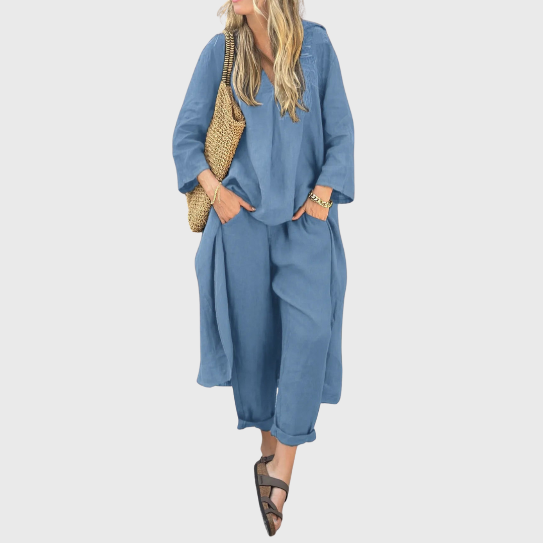 Leah | Sæt chic i premiumstof