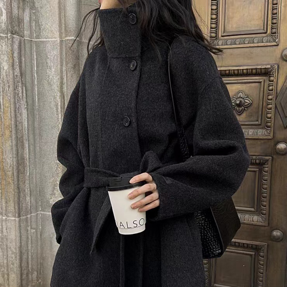 Velmira™ | Silke Uld Frakke