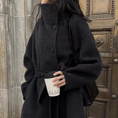Velmira™ | Silke Uld Frakke