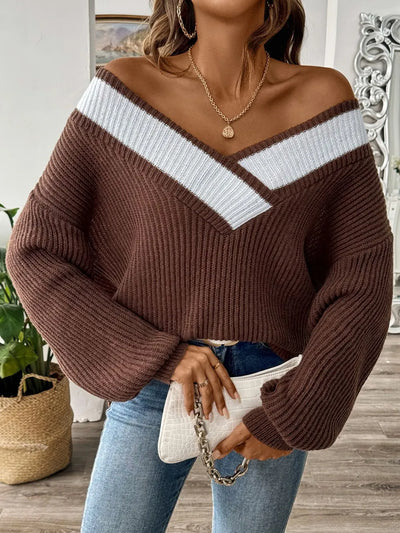 Pull med bar skuldre til kvinder