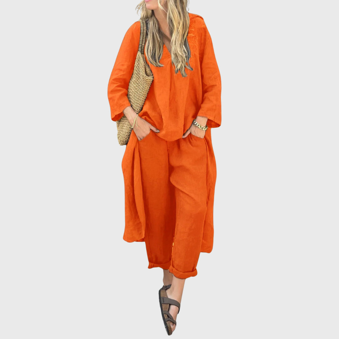 Leah | Sæt chic i premiumstof