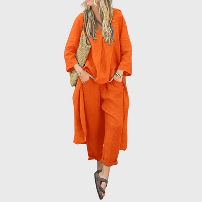 Leah | Sæt chic i premiumstof