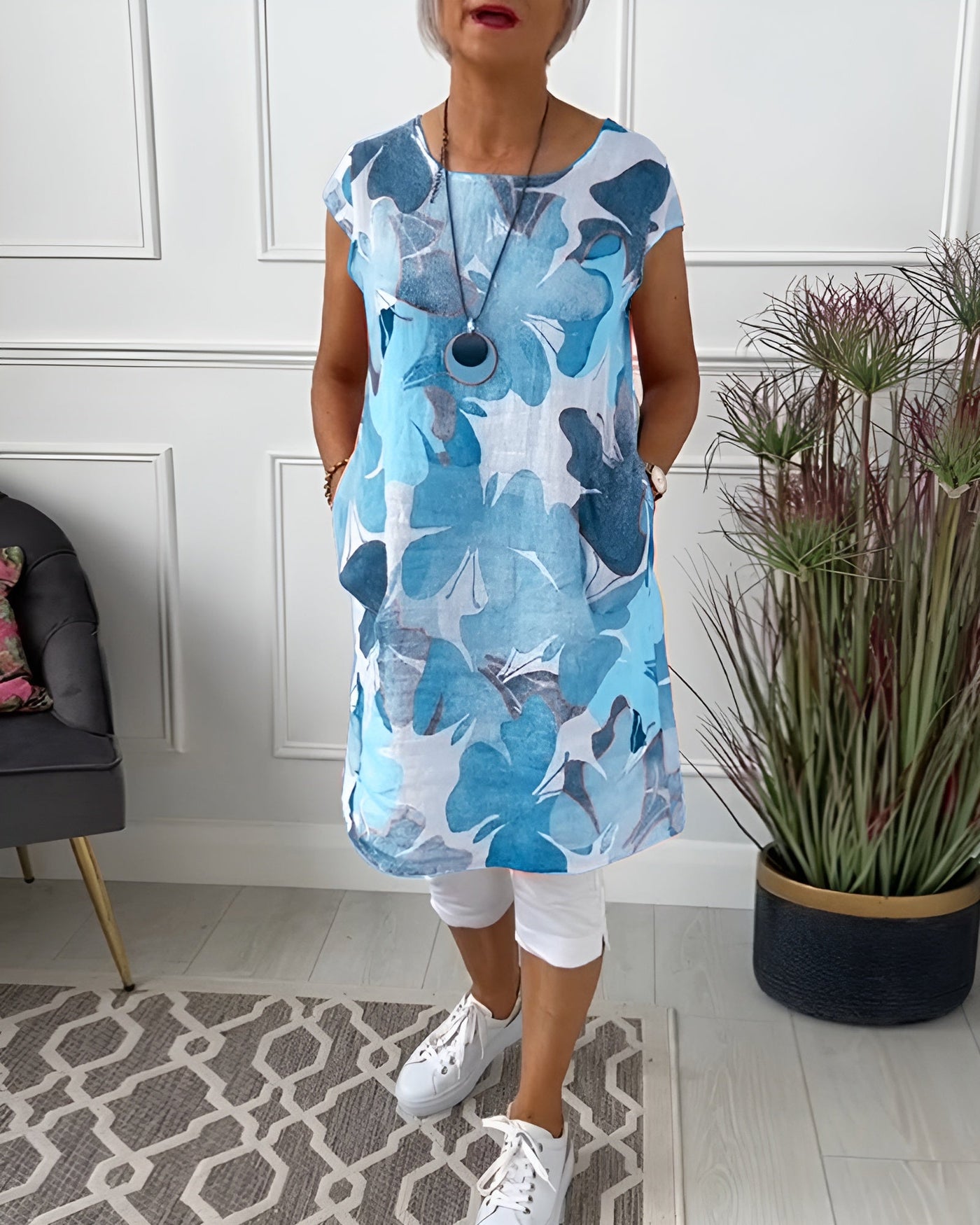 Dara | Casual Blomstret Skjorte