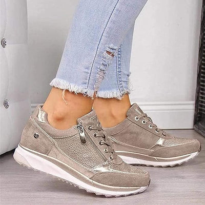 Gabor™ Zip-Up Ortopædiske Sneakers