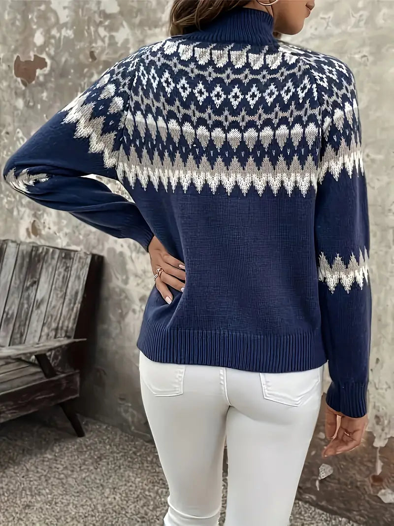 Håndstrikket sweater