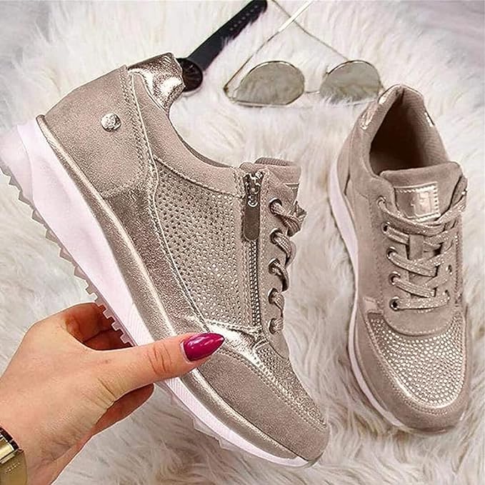 Gabor™ Zip-Up Ortopædiske Sneakers