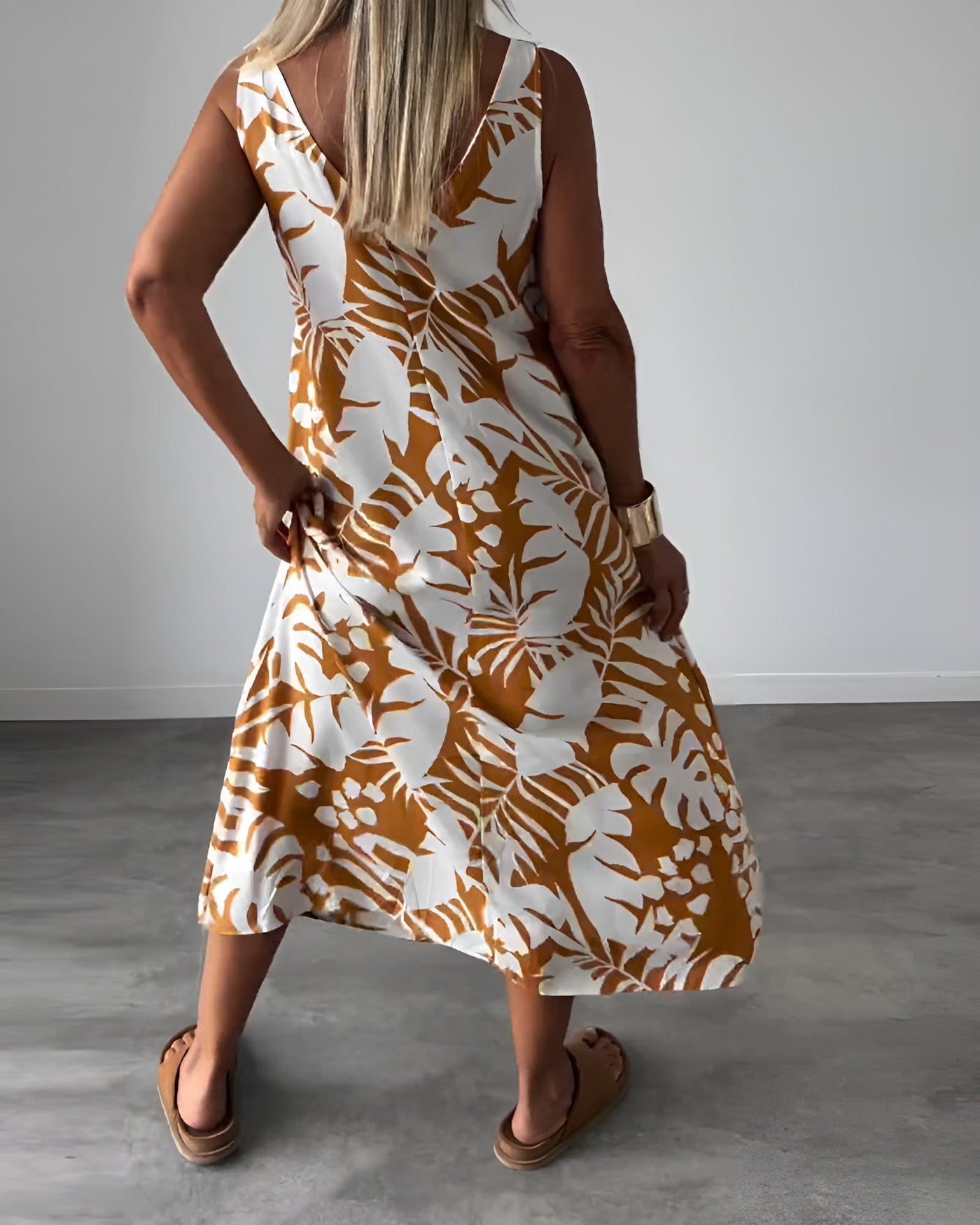 Audrey | Elegant Ærmeløs Kjole