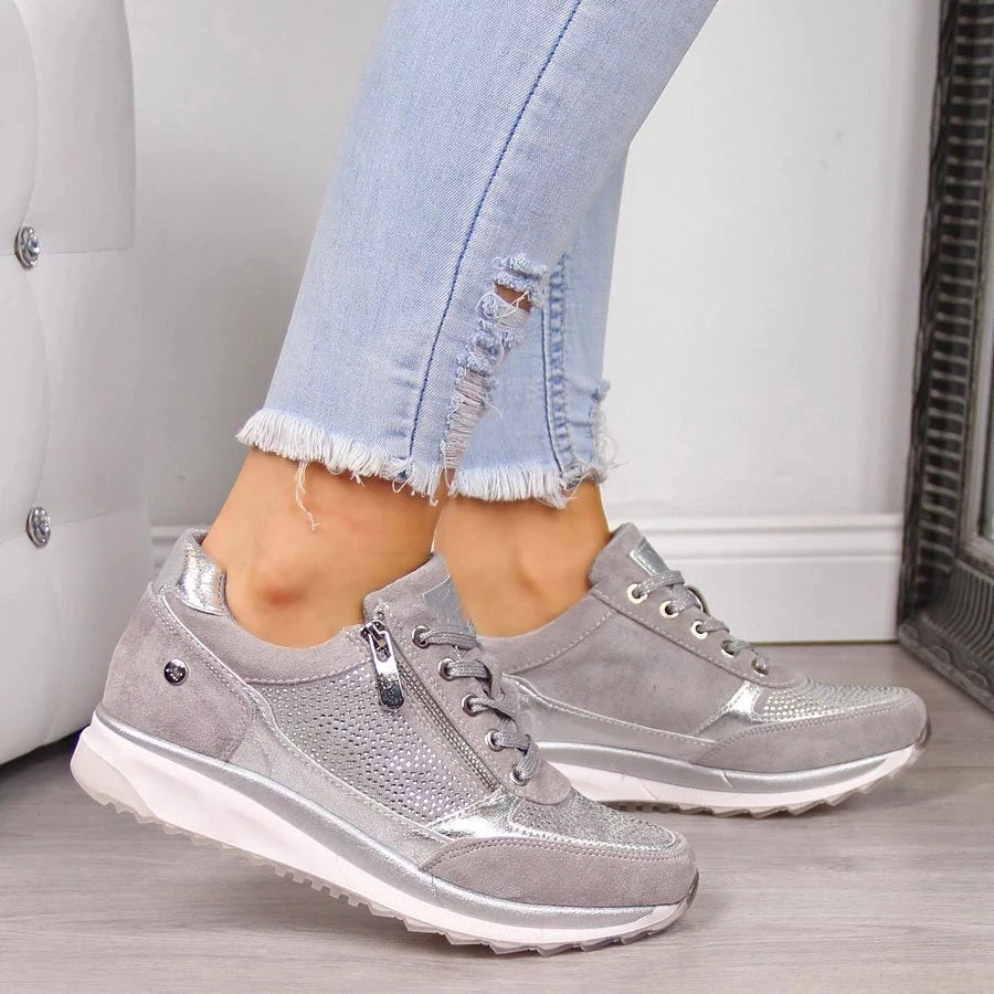 Gabor™ Zip-Up Ortopædiske Sneakers