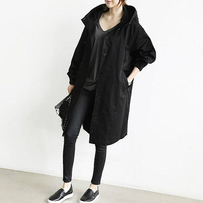 Mandy - Stilfuld Vandtæt Trench Coat
