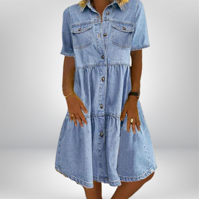 Sofia® | Boho Jeanskjole
