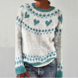 Varm Sweater med Klassisk Indflydelse