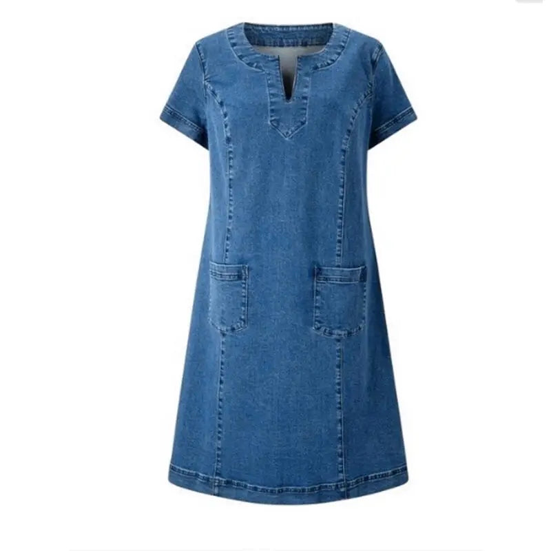 Oudal | Blød denimkjole