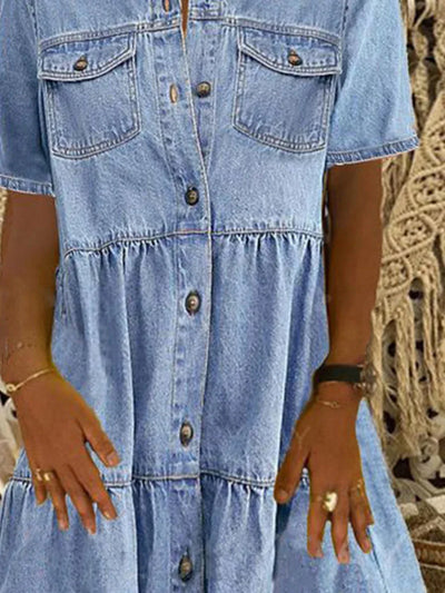 Sofia® | Boho Jeanskjole