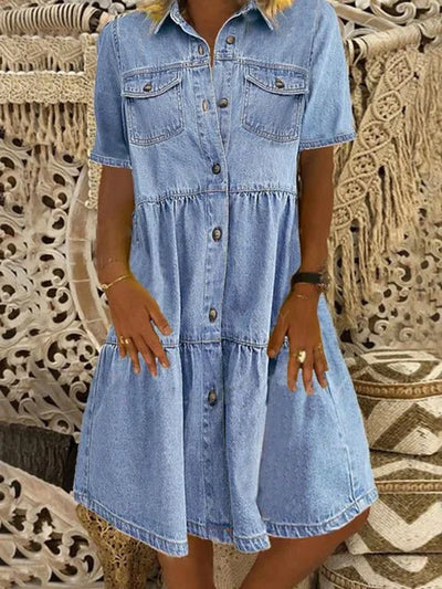Sofia® | Boho Jeanskjole