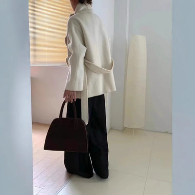 Velmira™ | Silke Uld Frakke