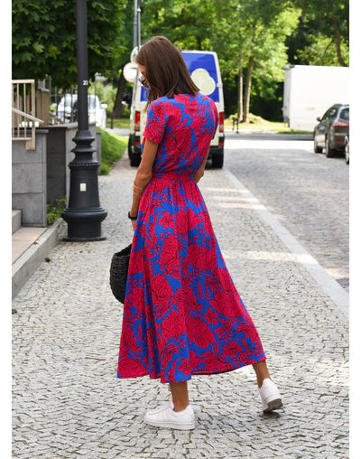 Suzanne | Elegant V-Hals Kjole