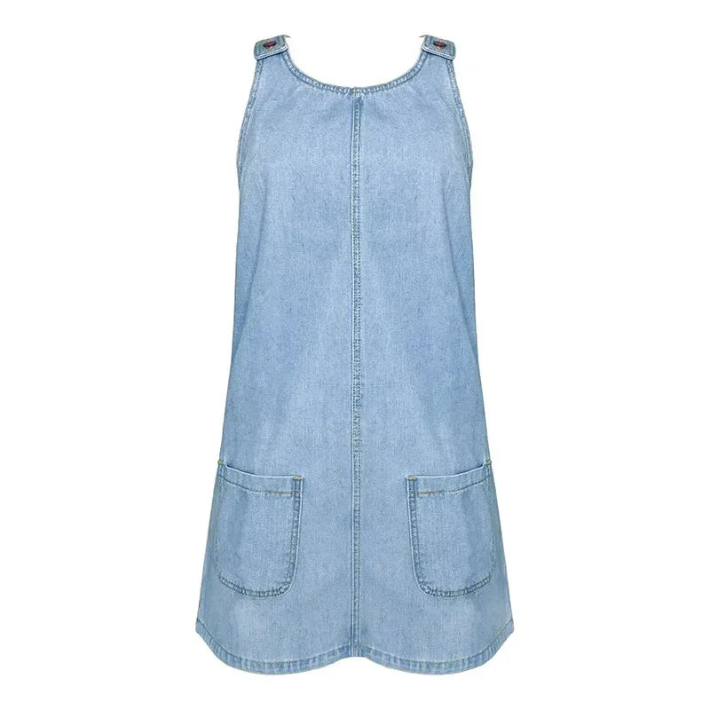 Sofia™ | Praktisk og let denimkjole til sommer
