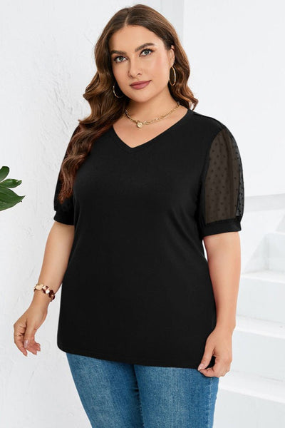Helena | Elegant V-Hals Bluse