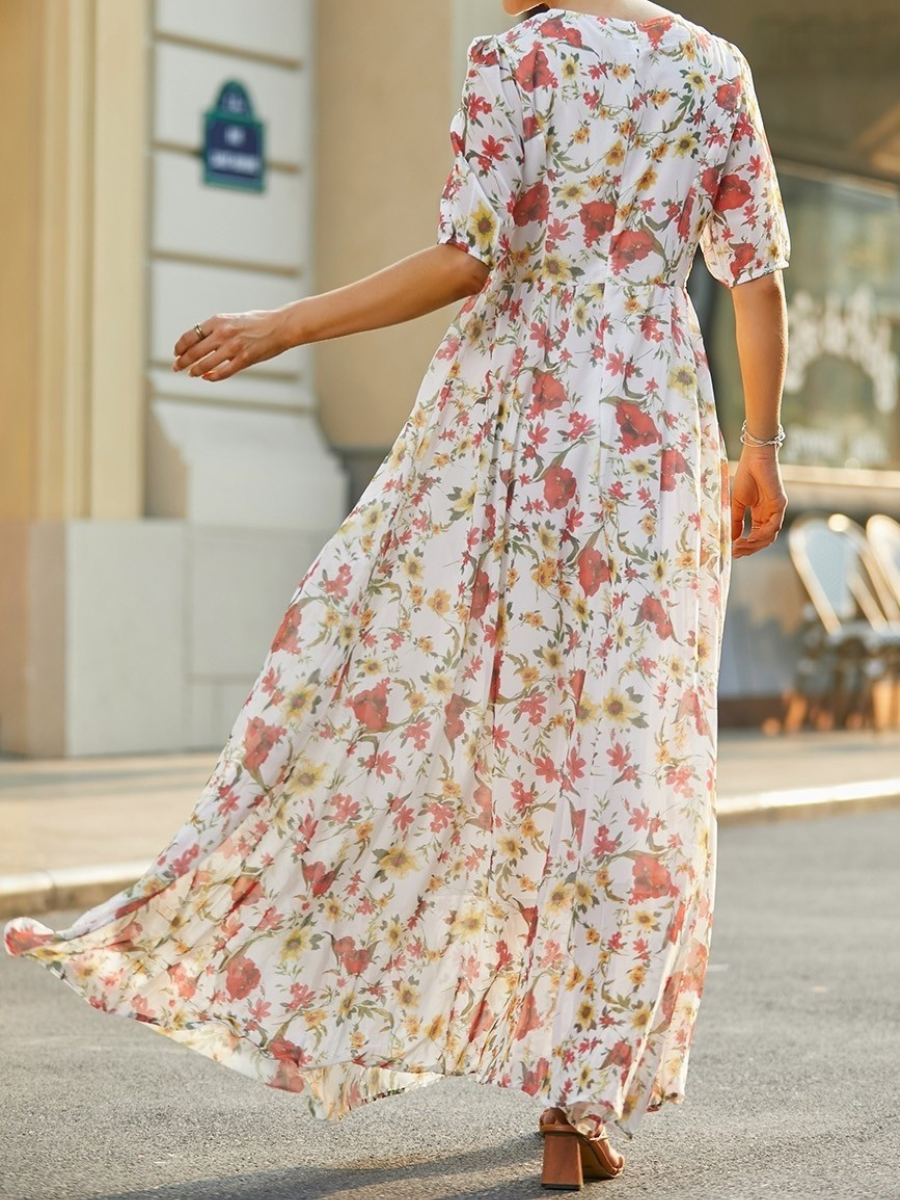 Ariane | Romantisk Maxi Kjole