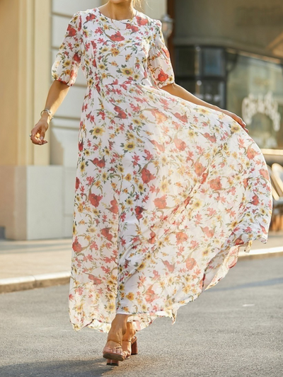 Ariane | Romantisk Maxi Kjole