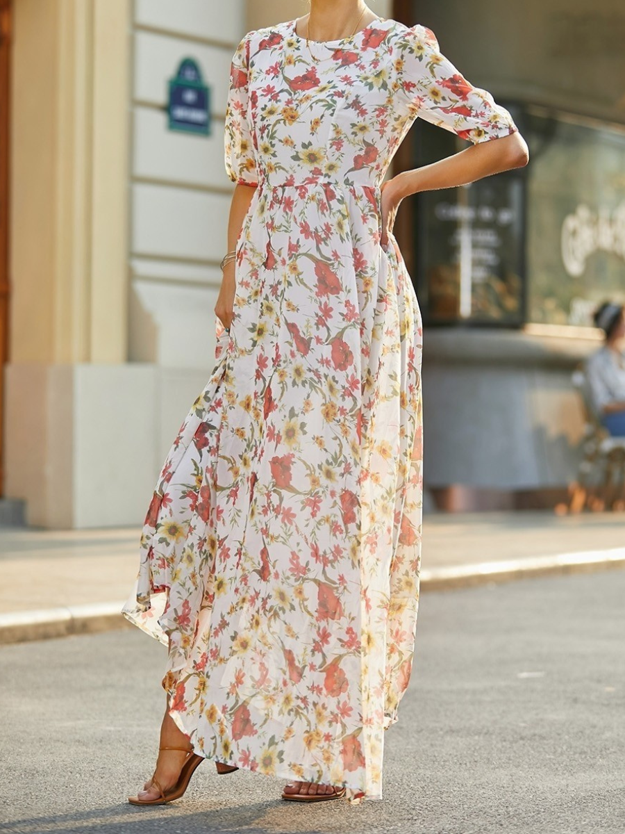 Ariane | Romantisk Maxi Kjole