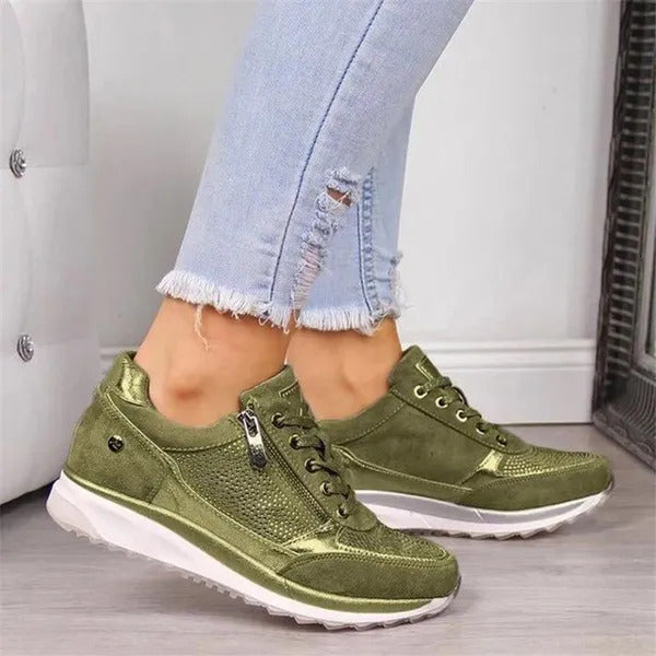 Gabor™ Zip-Up Ortopædiske Sneakers