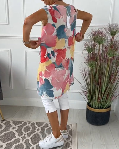 Dara | Casual Blomstret Skjorte