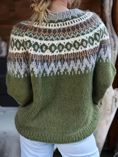 Vintage Stil Sweater til Hyggelige Dage