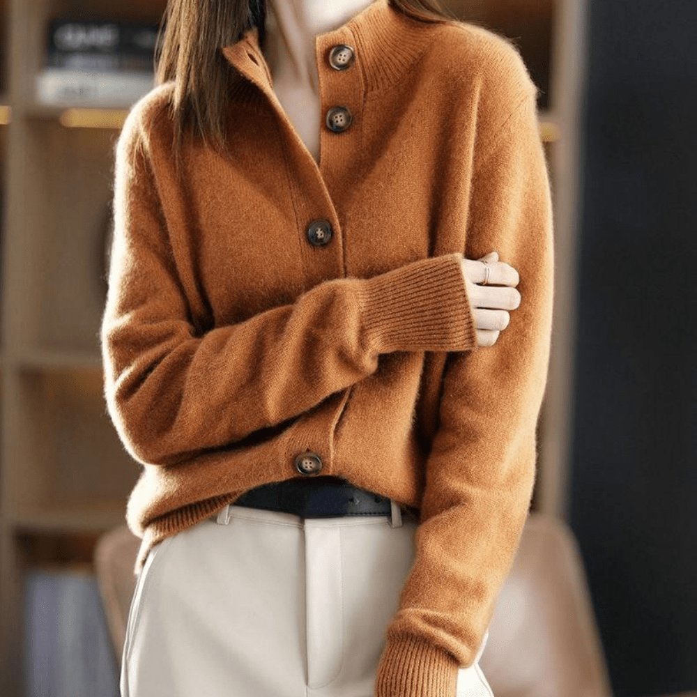 Anny - Luksuriøs Strikket Cardigan