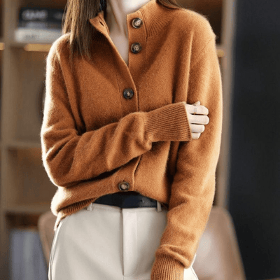 Anny - Luksuriøs Strikket Cardigan