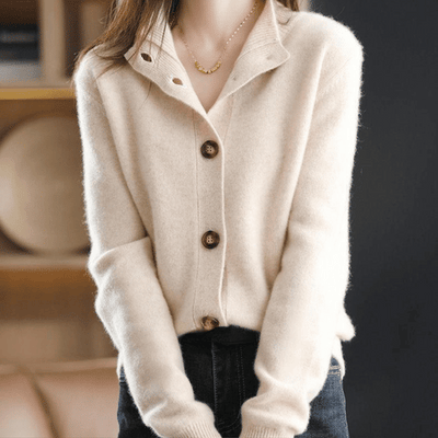 Anny - Luksuriøs Strikket Cardigan