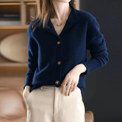 Anny - Luksuriøs Strikket Cardigan
