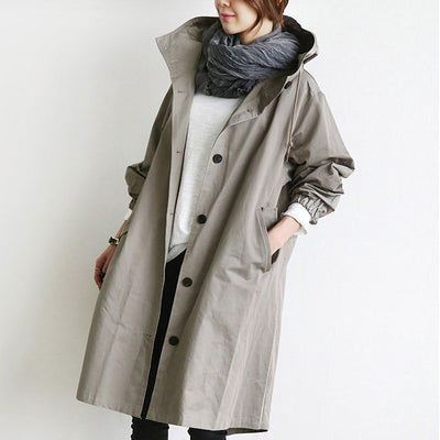 Mandy - Stilfuld Vandtæt Trench Coat