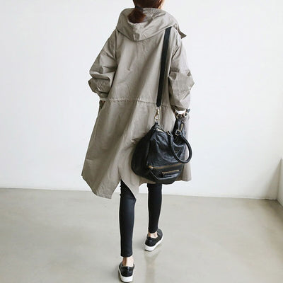 Mandy - Stilfuld Vandtæt Trench Coat