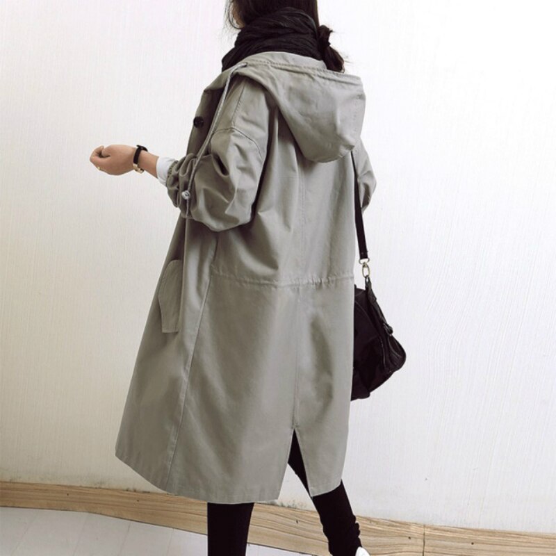 Mandy - Stilfuld Vandtæt Trench Coat