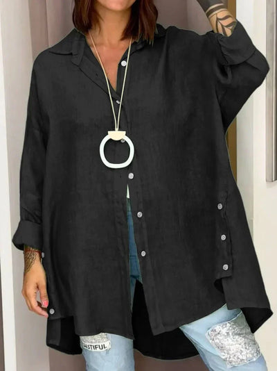 Nadine | Luksus Oversized Skjorte