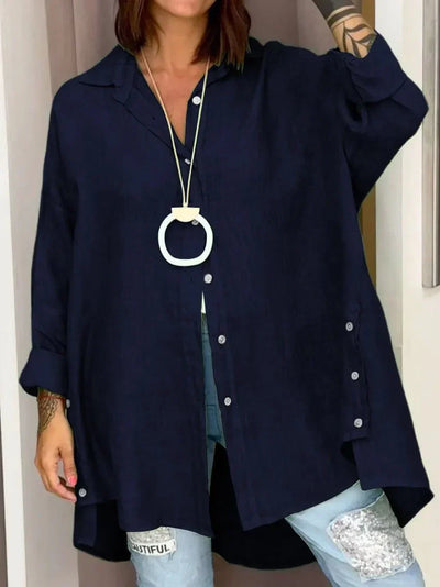 Nadine | Luksus Oversized Skjorte
