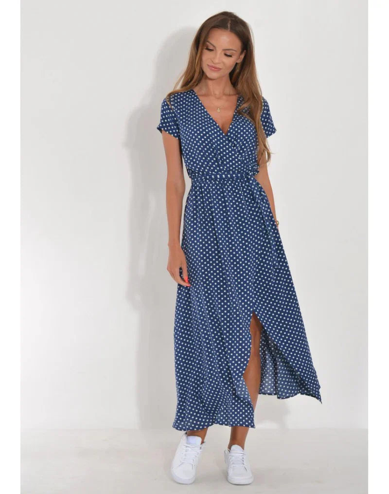 Suzanne | Elegant V-Hals Kjole