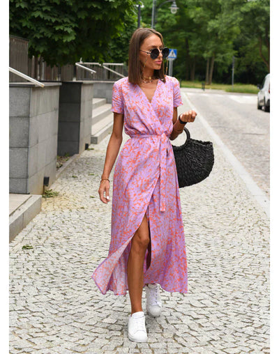 Suzanne | Elegant V-Hals Kjole