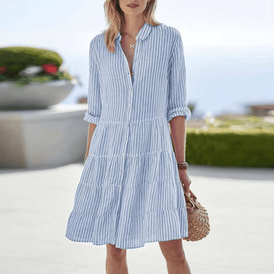 Lolita | Let Stribet Kjole