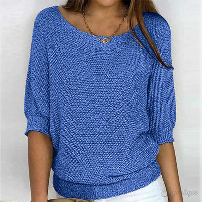 Luigia - Elegant Strik Sweater