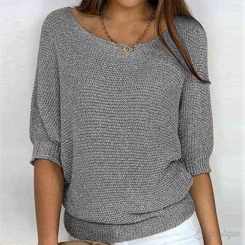 Luigia - Elegant Strik Sweater