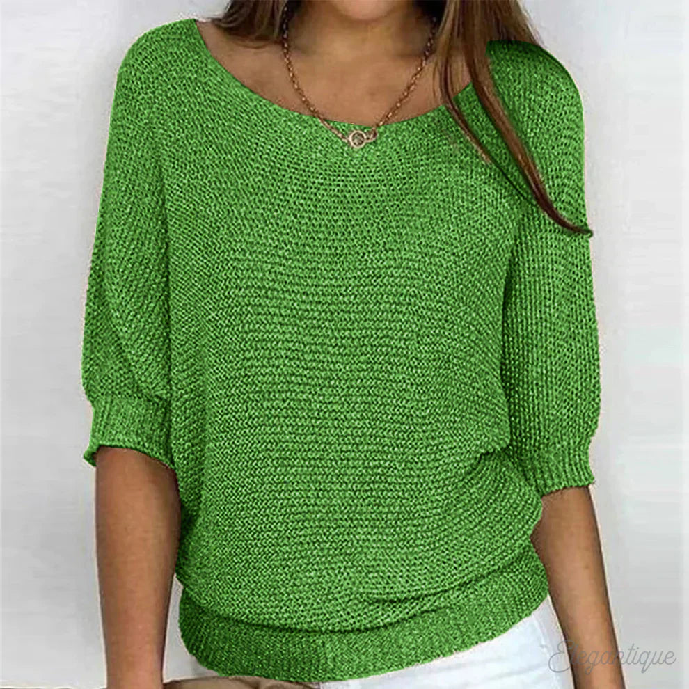 Luigia - Elegant Strik Sweater