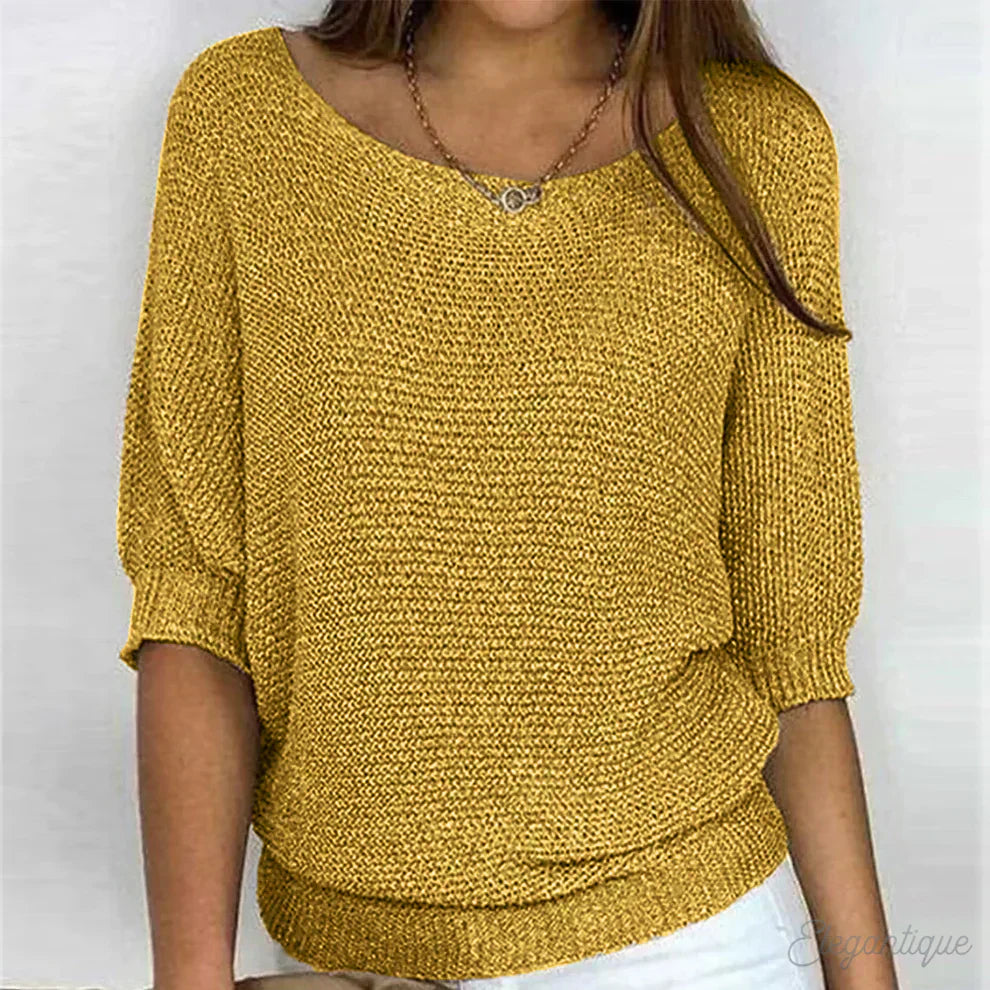 Luigia - Elegant Strik Sweater