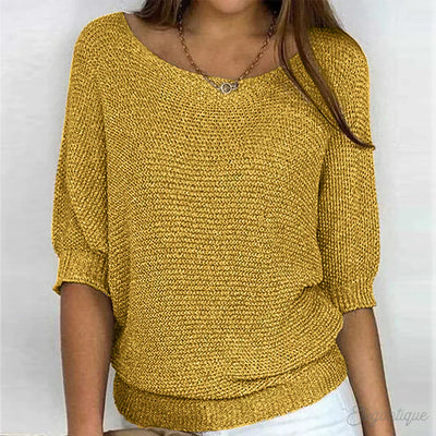 Luigia - Elegant Strik Sweater