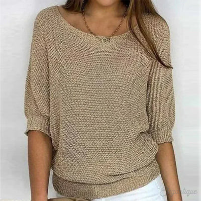 Luigia - Elegant Strik Sweater